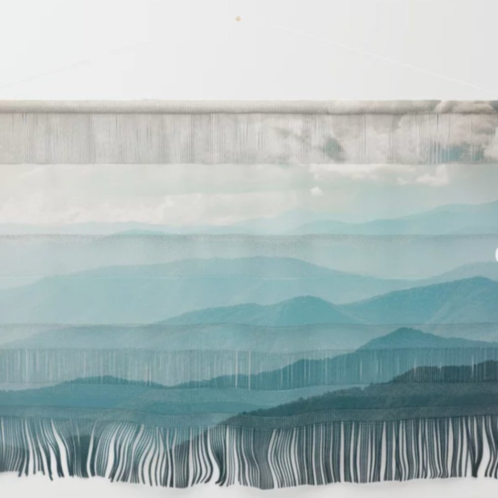 Society6 Smoky Mountains Tapestry - Small